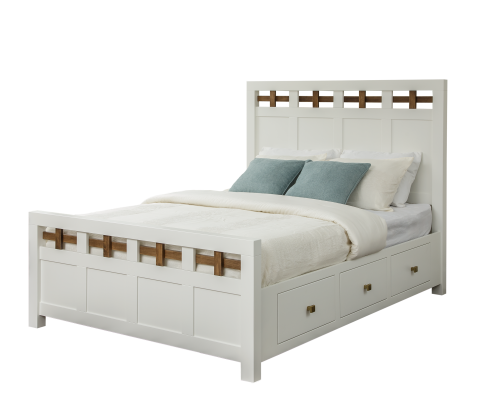 125 Series_Alto_Queen Bed_with 6 Drawer Rails-web