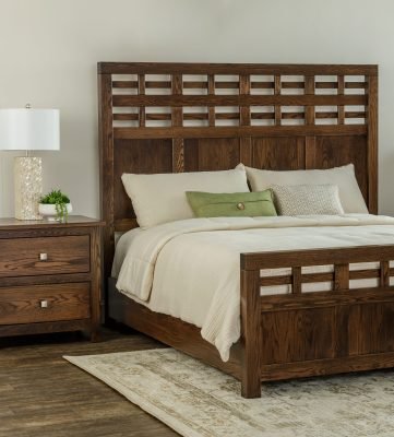 Bedroom_Alto_King_Cocoa on Oak_Detail 1