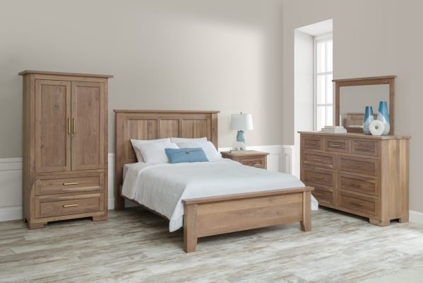 Bedroom_Hudson_Waterborn Natural Effects on Walnut